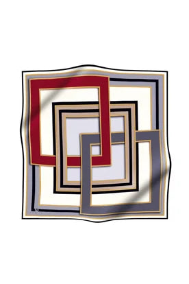 Gilt Frames Red & Grey