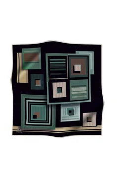 Squares and Stripes Turquoise