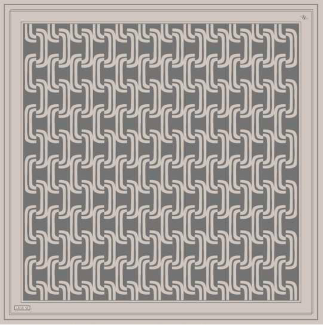 Armine Geo Grey 90cm AR9343-2