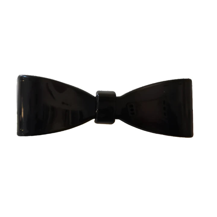 Panache Porsha Bow Alligator Clip Black AC427