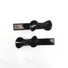 Panache Sandy alligator clips Black AC944