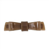 Vivente Acetate Bow Barrette Mocha BC782