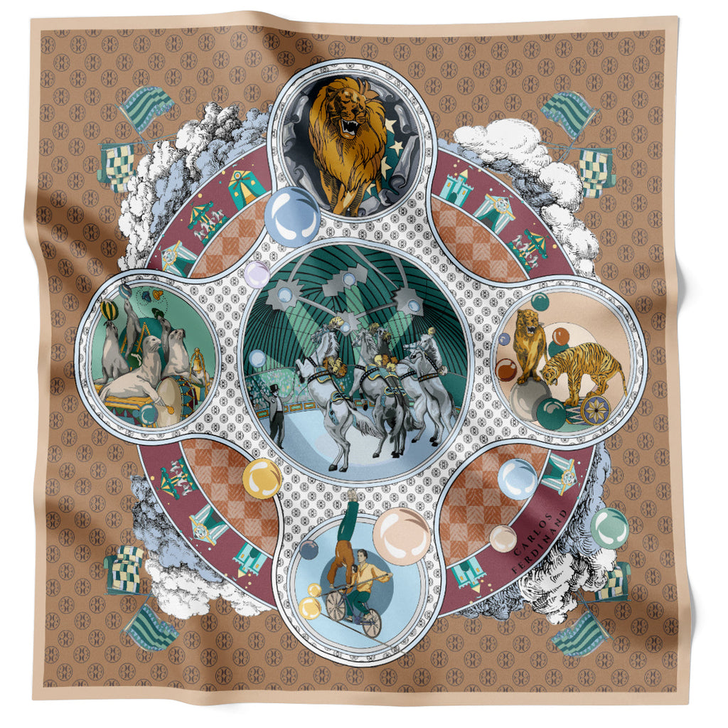 Carlos Ferdinand Big Top Beige CF268-1 90cm