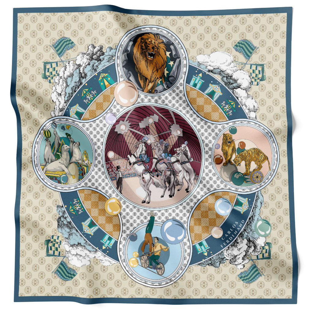 Carlos Ferdinand Big Top Blue CF268-2 90cm