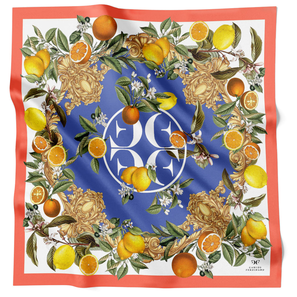 Carlos Ferdinand Lemon Grove Orange CF269-1 90cm