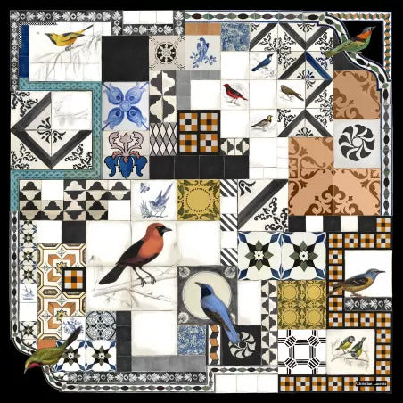 Christian Lacroix Lisboa Spring Black 90cm CL284-1