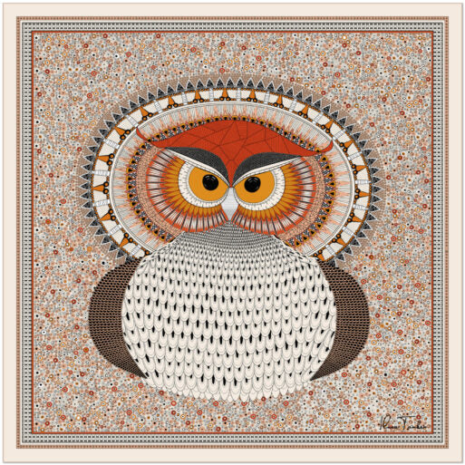 Ilona Tambor Owl Orange IT12-2 90cm