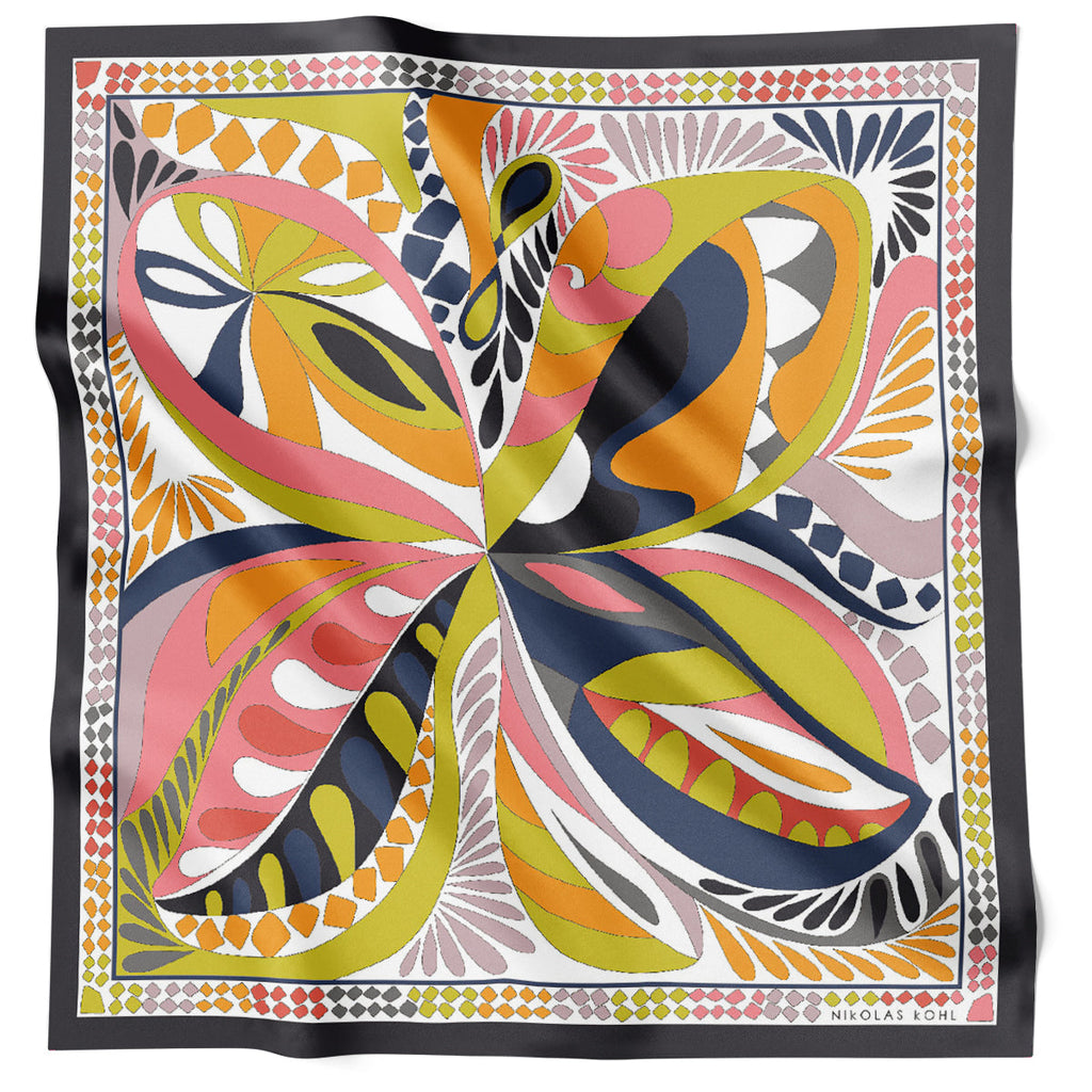 Nikolas Kohl Mosaico Lime Green KL72-2 90cm