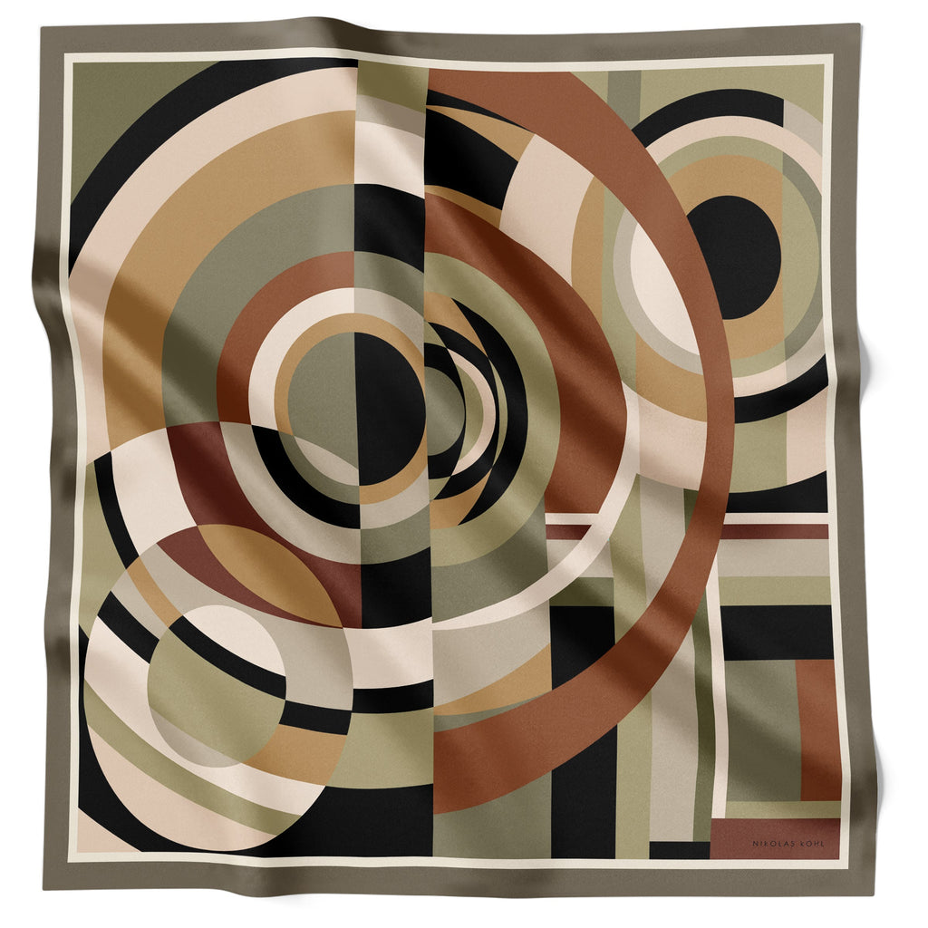 Nicholas Kohl Increspature Green KL79-2 90cm