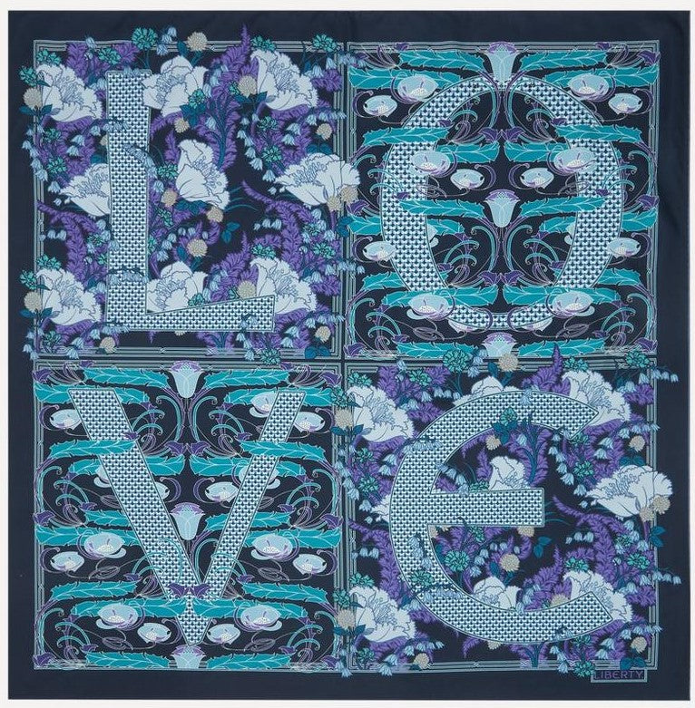 Liberty Love Letters Lilac  90cm LB69-1