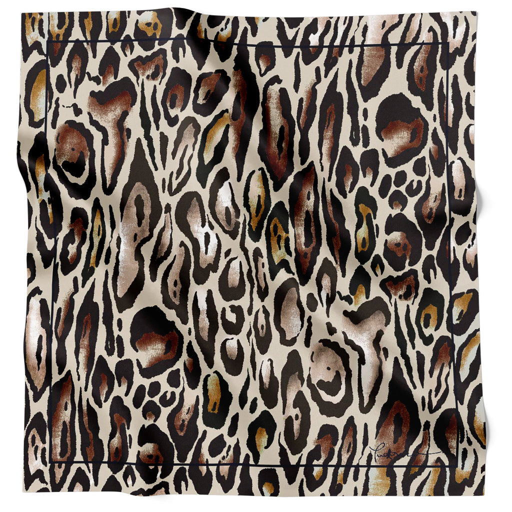 Ludivico Rossi Clouded Leopard Beige LR143-2 90cm