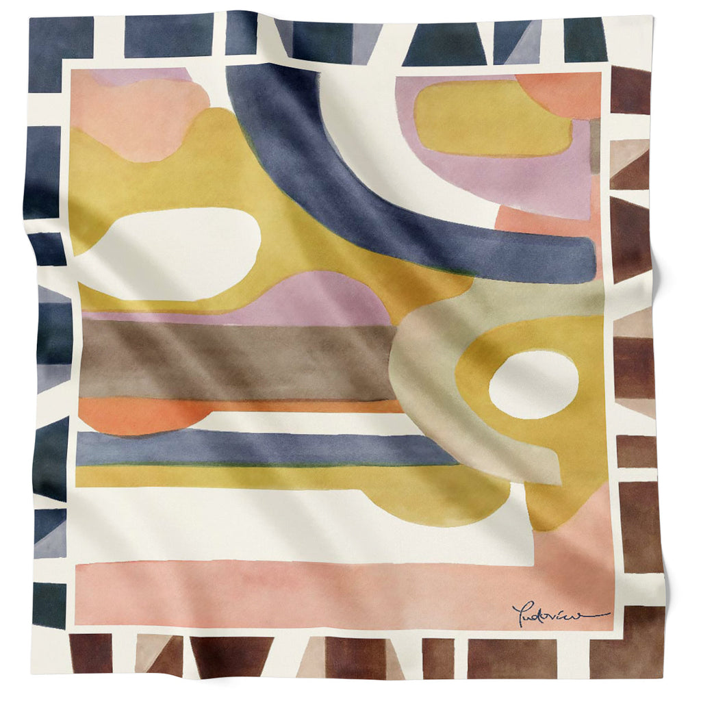 Ludivico Rossi Ispirare Navy Blue LR149-1 90cm