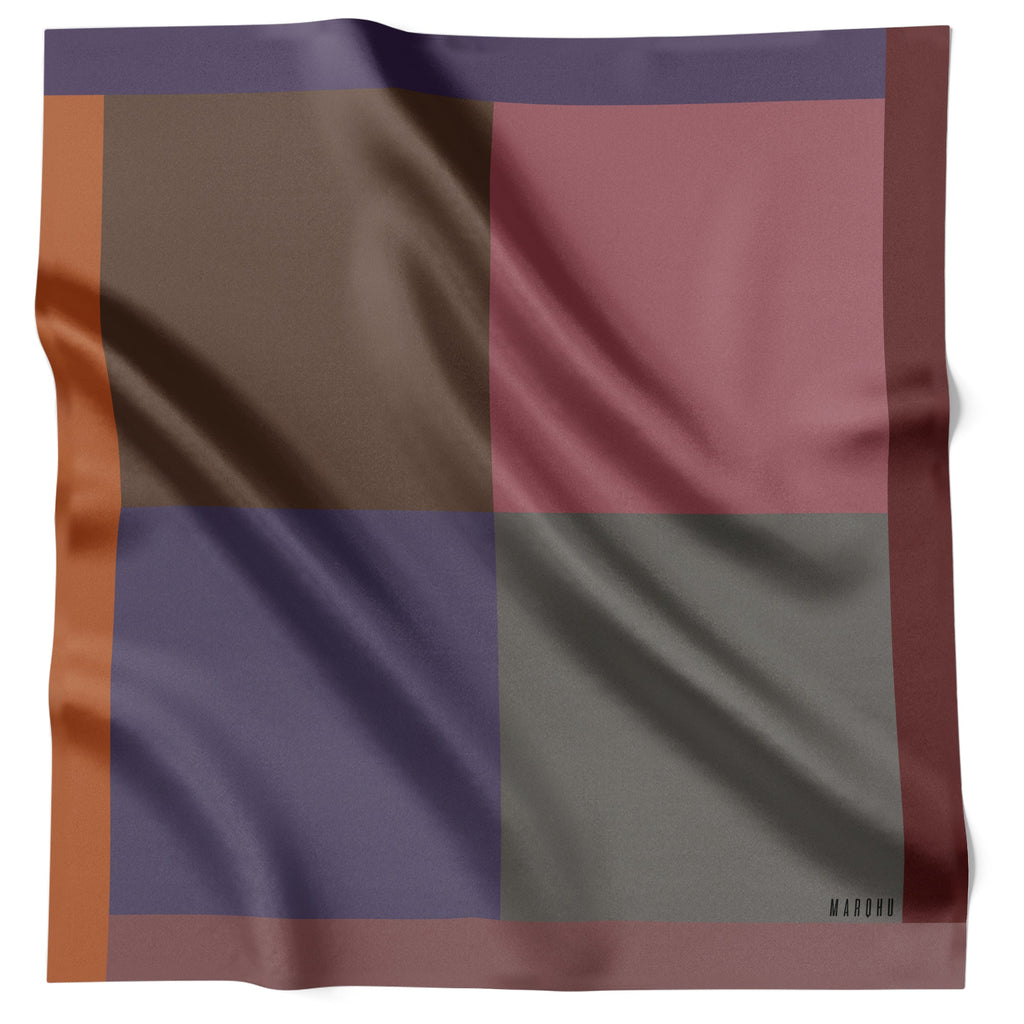 Marqhu Square Colorblock Purple MQ146-3 90cm