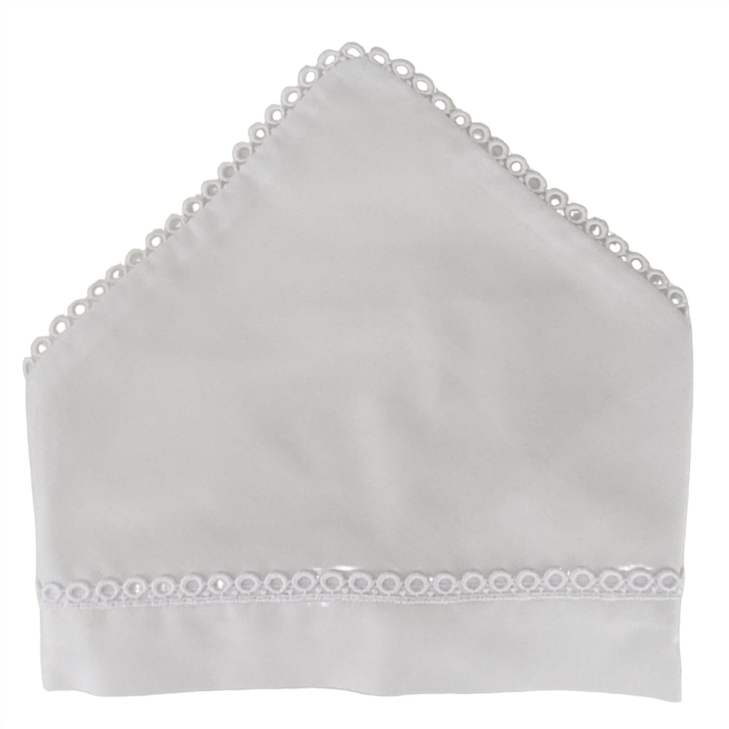 Needle & Crown Scarf - White - NC01