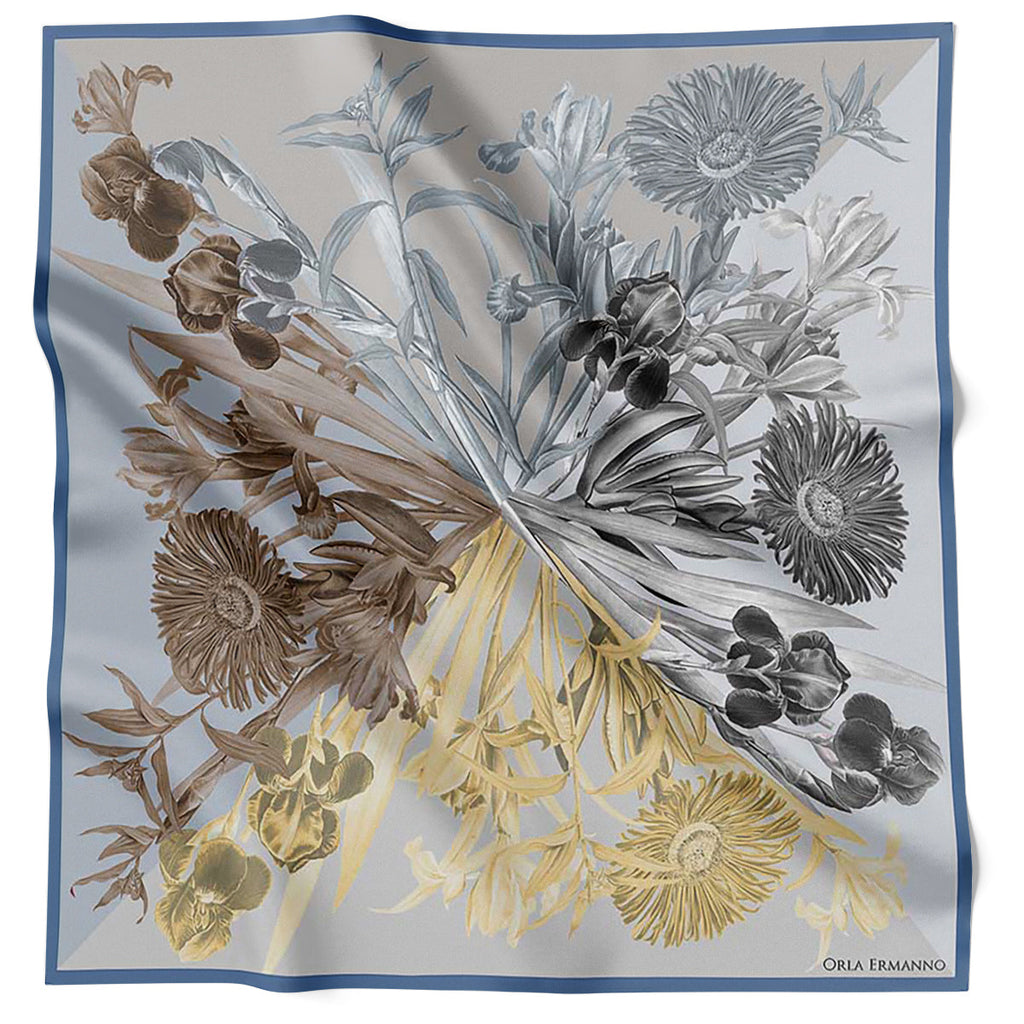 Orla Ermanno Wildflower Spray Blue OE429-2 90cm
