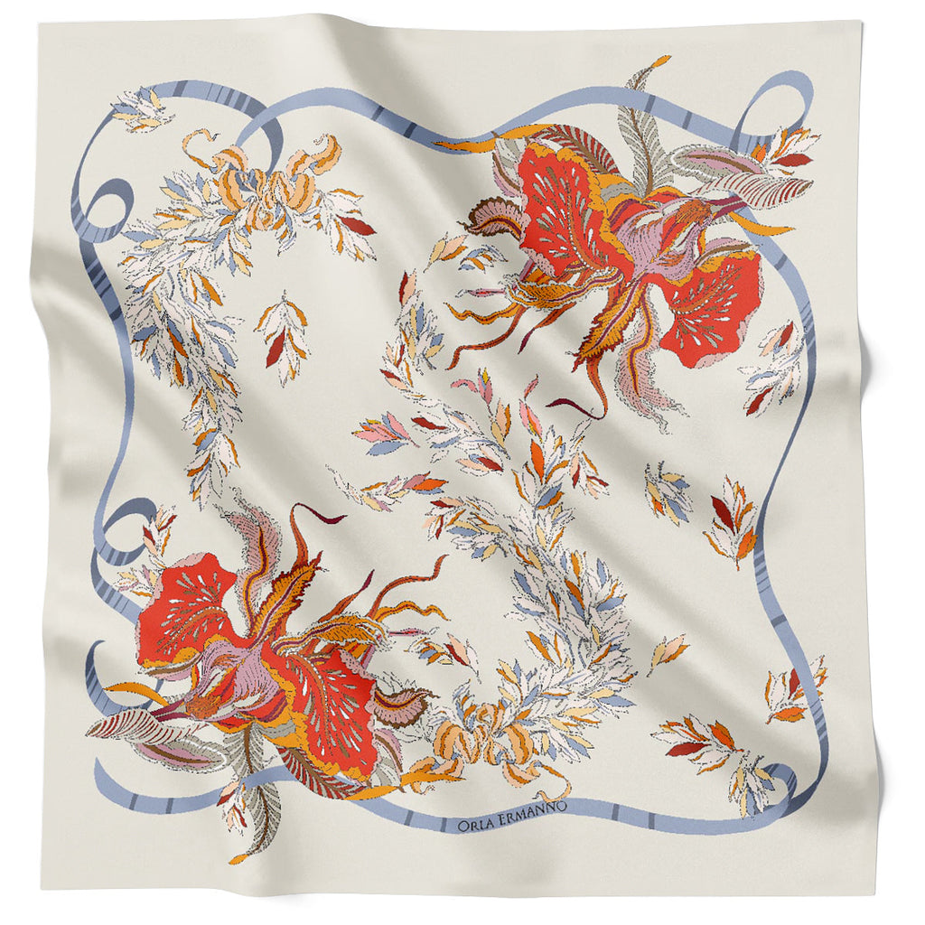 Orla Ermanno Silver Poplar Bouquet OE430-1 90cm