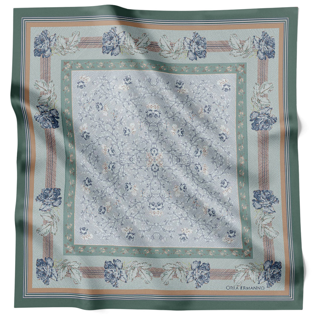 Orla Ermanno Whisper Medallion Sage Green OE433-2 90cm