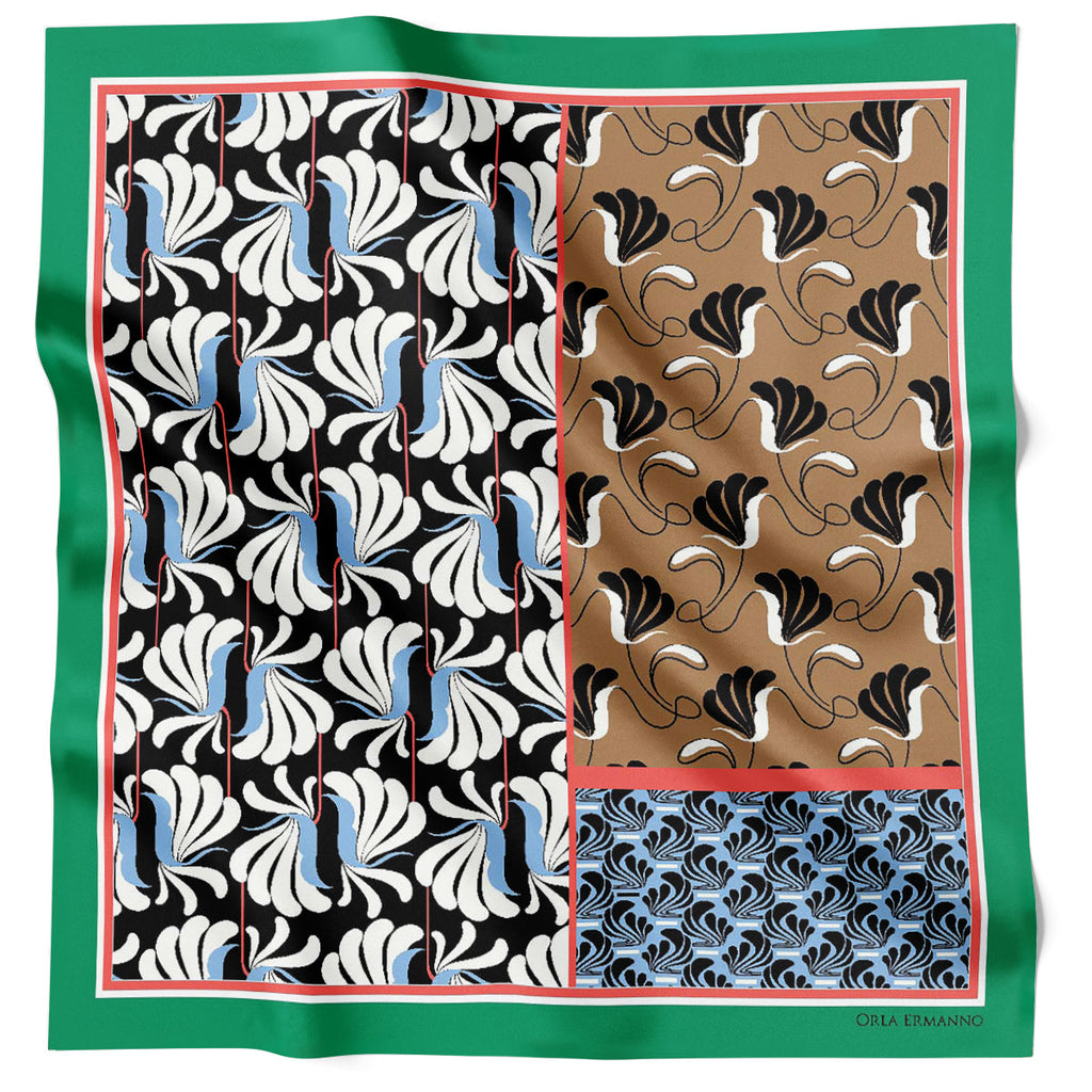 Orla Ermanno Geo Floral OE436-1 90cm