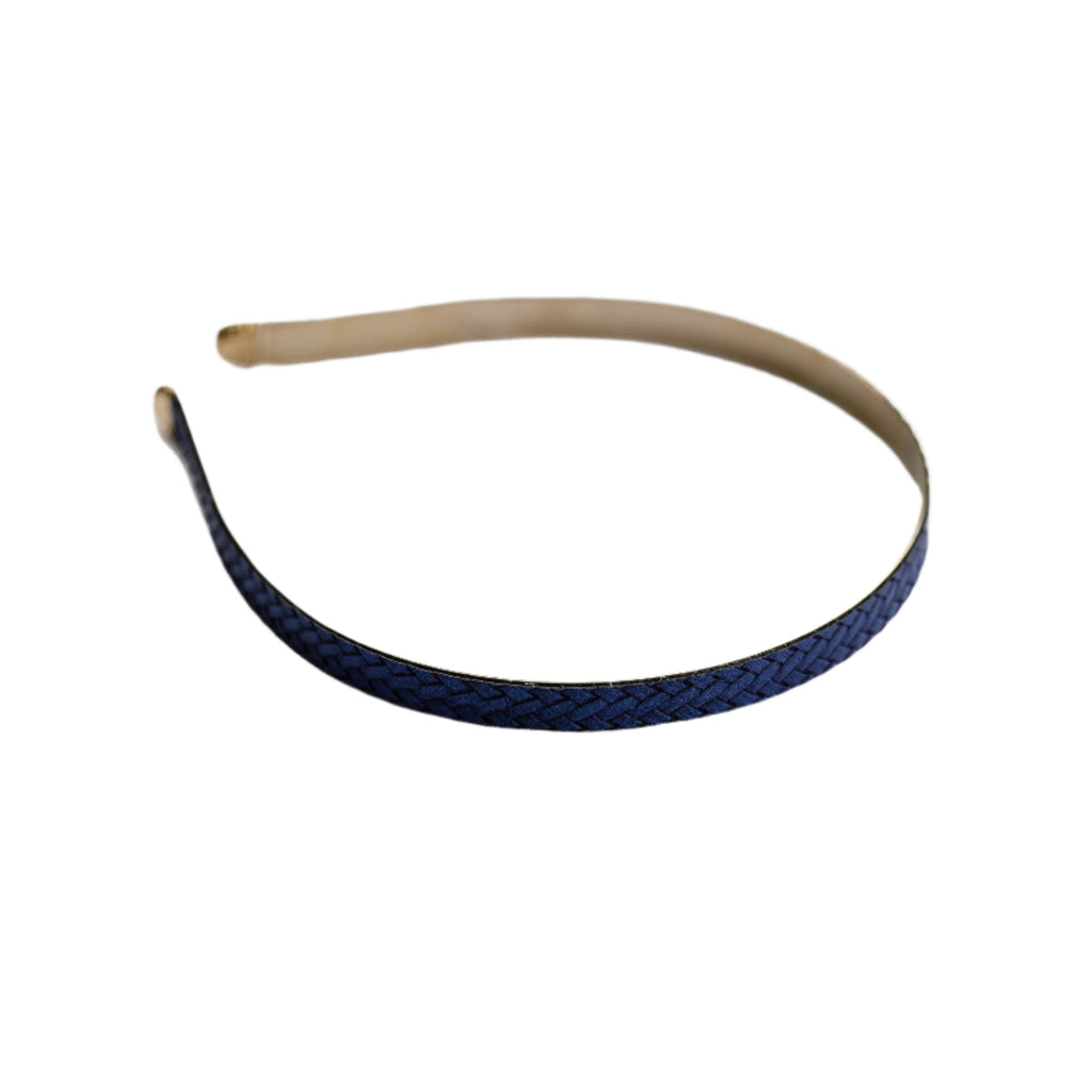 Vivente Stamped Leather Headband Blue VB343