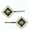 Lionhead hair clips Green Diamond HC500E