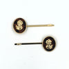 Cameo Hair Clips Leopard HC550F