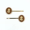 Cameo Hair Clips Camel HC550B