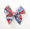 Liberty Girls Bow Clip Clementina Blue AC1021