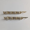 Opal Pearl Wheat Ear Scarf Clips AC175