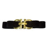 Ruby Willow Valentina Buckle Alligator Clip Black AC300