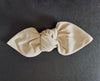 Panache Cotton Knot Bow Alligator Clip Cream AC910