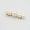 Large Pearl Barette Clip  BC768