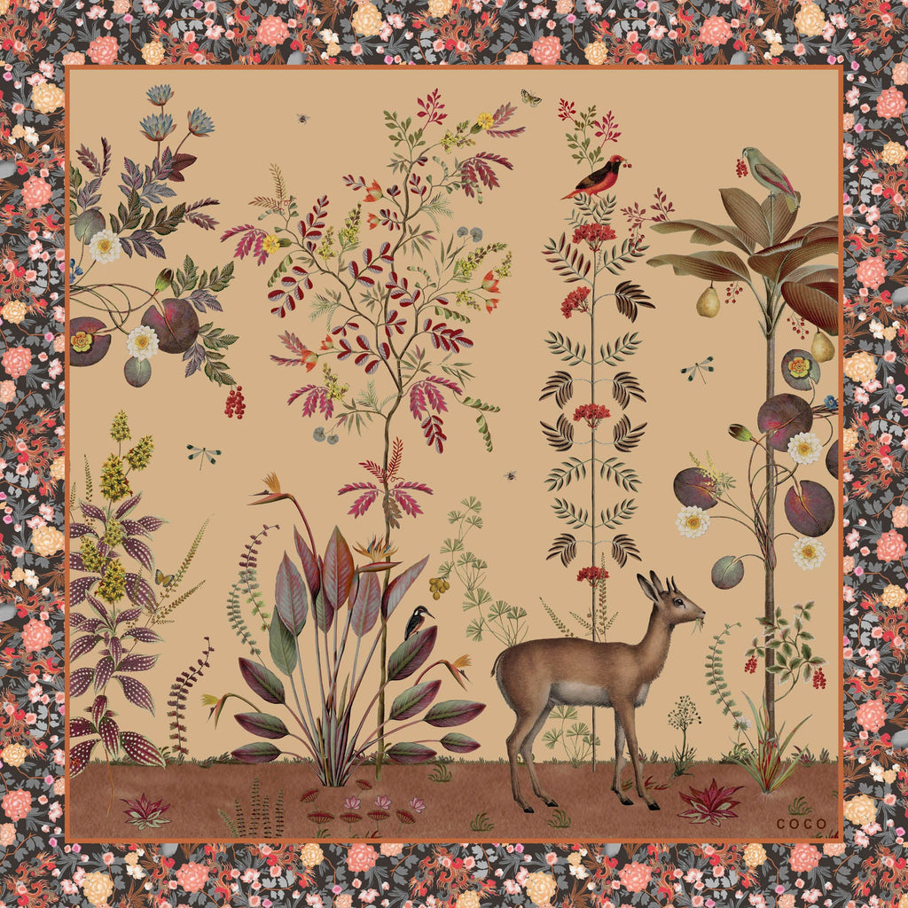 chiara coco Forest Tapestry Tan CC248-2 70cm