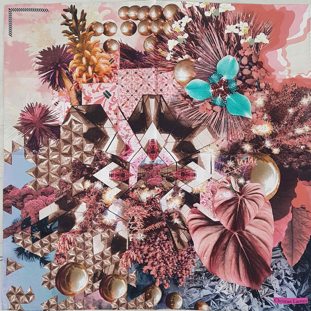 Christian Lacroix Les Jardins De Metropolis pink  CL237-3 90cm