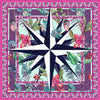 Clelia & Romy Studio Tropical Compass Pink CM609-1 90cm