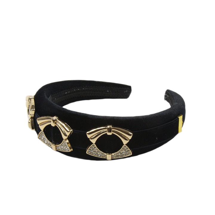 Ruby Willow Celine Headband Black RW251