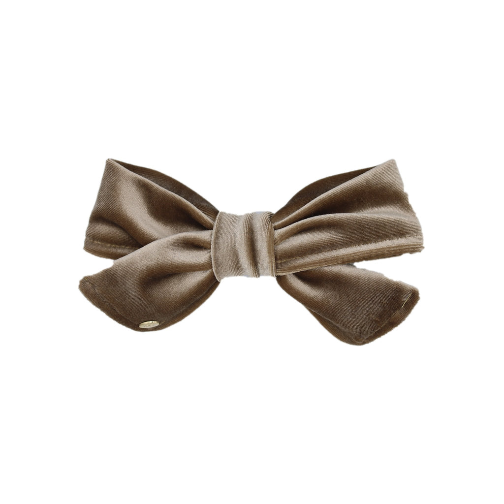 Panache Mia Velvet Bow Taupe FG810