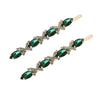 Assorted Hair Clips Green HC120G