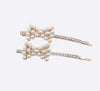 Assorted Hair Clips Pearl Bow HC123