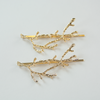 Gold Branch Hair Clips HC146