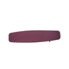 Matte finish Alligator Clips Solid Burgundy HC249