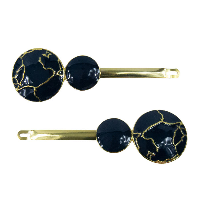 Ruby Willow Alice Clips  Navy HC744A