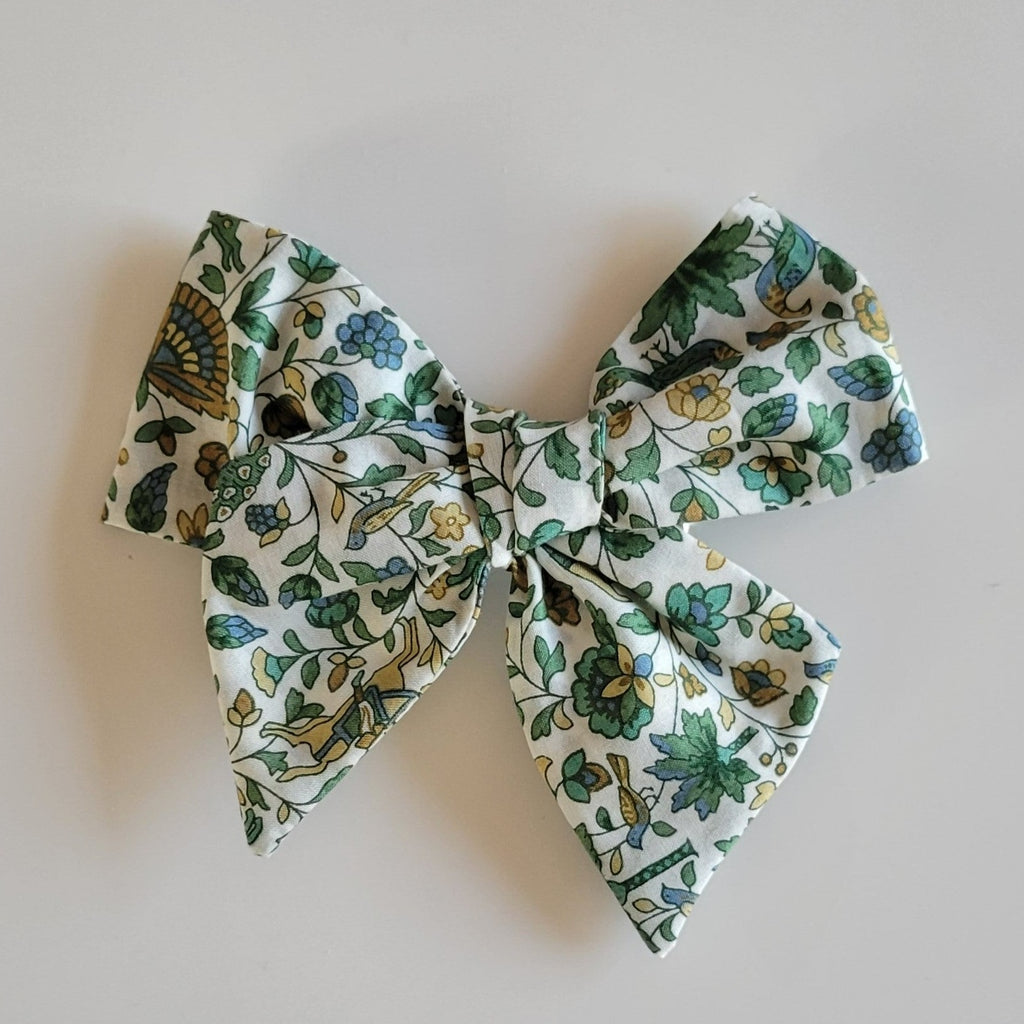 Liberty Girls Bow Clip Imran Green AC1024