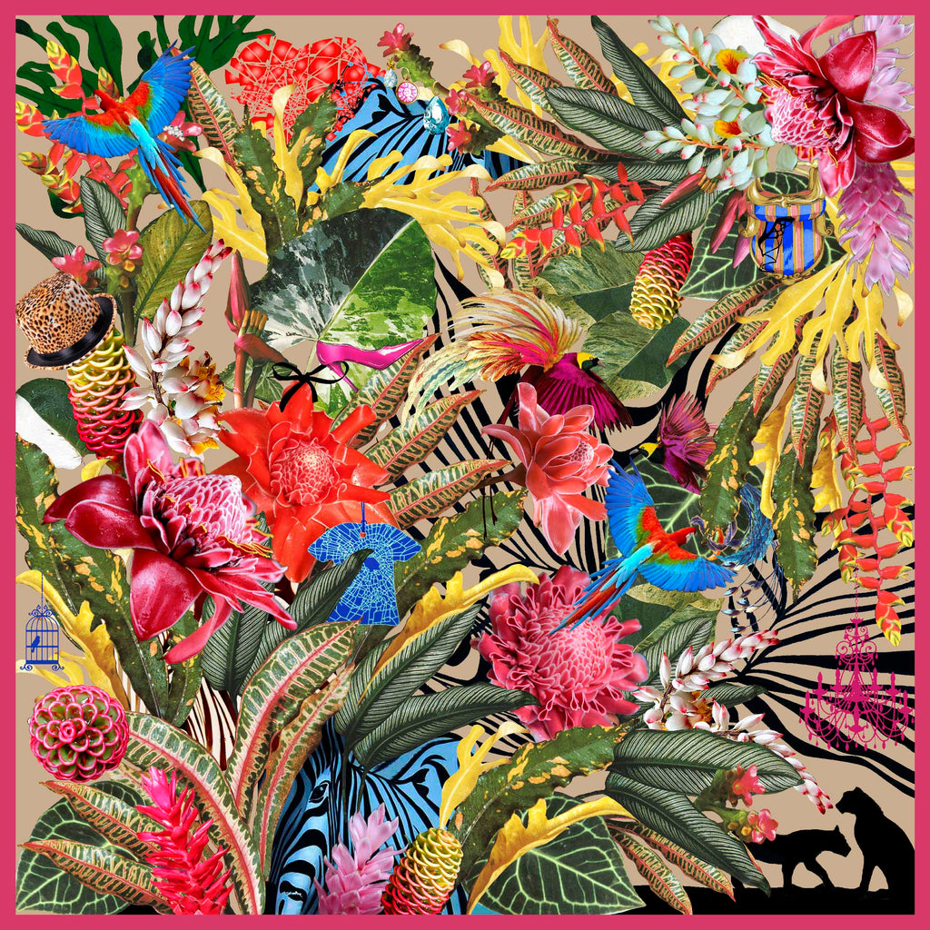 Marqhu I Spy in the Tropics Pink MQ42-1 90cm