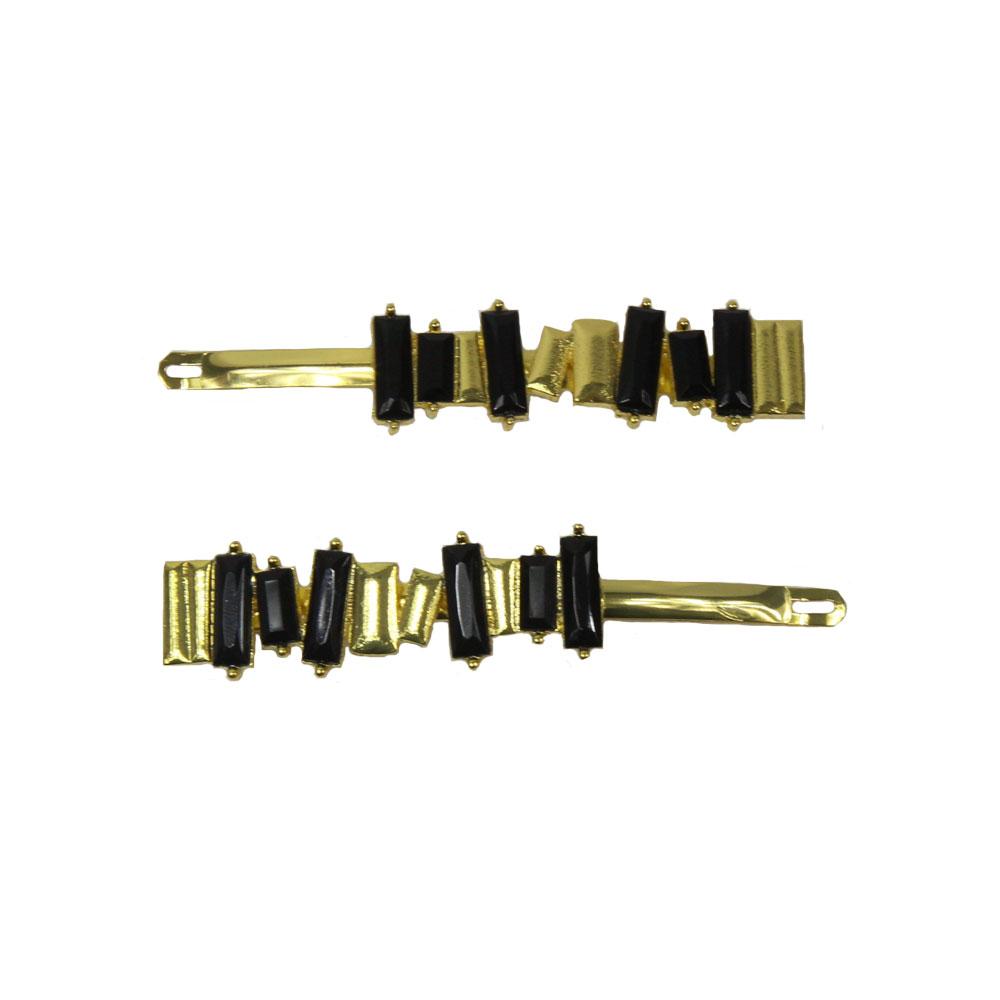 Ruby Willow Olwyn Clips Black- HC727A