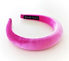 2.5cm H/Padded Band Pink PB209