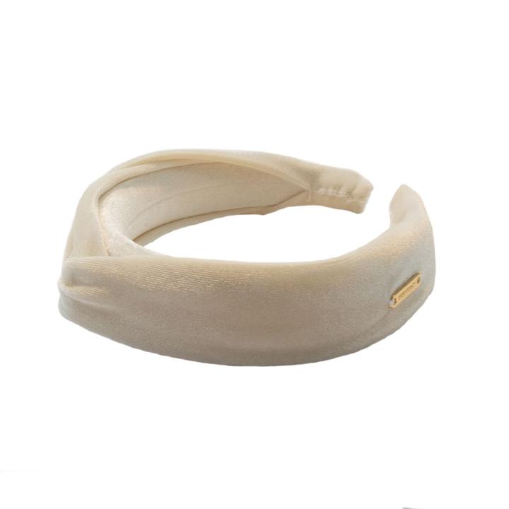 Ruby Willow Luna Twist Band Ivory Velvet RW351