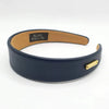 Ruby Willow Veronica Faux Leather Band Navy RW703