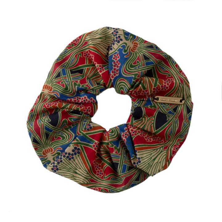 Liberty Scrunchie - Ianthe Red - SC108