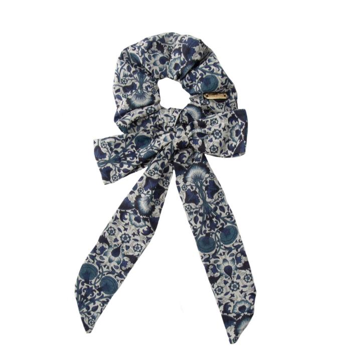 Ruby Willow Consuela Scrunchie with ties Liberty Lodden Blue SC350