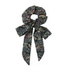 Ruby Willow Consuela Scrunchie with ties - Liberty Strawberry Thief Grey - SC351